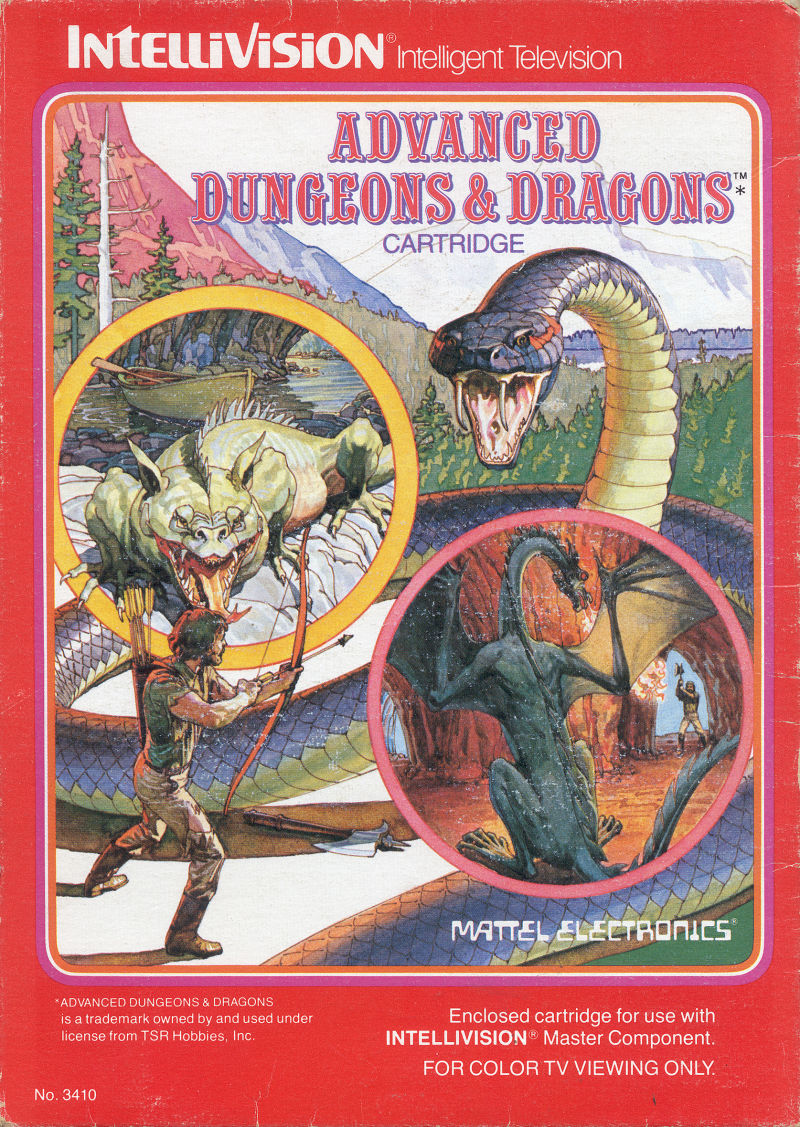 INT: ADVANCED DUNGEONS AND DRAGONS (GAME)
